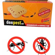 Deepest Hamam Böceği, Kalorifer Böceği ve Karınca Yemi 6'lı Istasyon