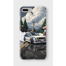 Lelia iPhone 6/6s Plus Uyumlu Baskılı Şeffaf Telefon Kılıfı | Koleksiyon: Turboline Streetworks