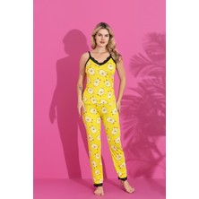 Madame Clara Dantel Detaylı Milan Askılı Kadın Pijama Takımı