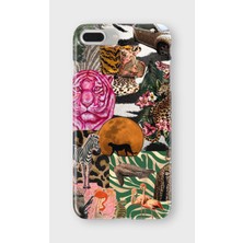 Lelia iPhone 6/6s Plus Uyumlu Baskılı Şeffaf Telefon Kılıfı | Koleksiyon: Wildspirit Prime