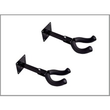 Çift Gitar Askısı Seti, Duvar Monte Aparatlarıyla Güçlü ve Şık Dekorasyon