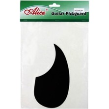 Siyah Klasik Gitar Için Yumuşak ve Esnek Pena Korumalık