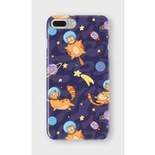 Lelia iPhone 7/8 Plus Uyumlu Baskılı Şeffaf Telefon Kılıfı | Koleksiyon: Pawprint Stories