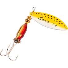 Savex Turna Levrek Alabalık Döner Olta Kaşık - Alp Long - Rainbo Sarı - NO:2/16GR