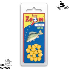 Yüzen Silikon Mısır Yem - Yüzen Sazan Mısırı - Mini - 10 Adet - Bal Kokulu