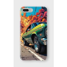 Lelia iPhone 7/8 Plus Uyumlu Baskılı Şeffaf Telefon Kılıfı | Koleksiyon: Turboline Streetworks