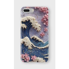 Lelia iPhone 6/6s Plus Uyumlu Baskılı Şeffaf Telefon Kılıfı | Koleksiyon: Pastelbloom Soft Series