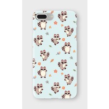 Lelia iPhone 6/6s Plus Uyumlu Baskılı Şeffaf Telefon Kılıfı | Koleksiyon: Cute Animals