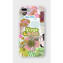 Lelia iPhone 7/8 Plus Uyumlu Baskılı Şeffaf Telefon Kılıfı | Koleksiyon: Zodiacmuse Celestia