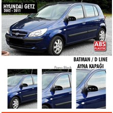 Tuning Vadisi Hyundai Getz Batman Yarasa Ayna Kapağı Piano Black / 2002-2011