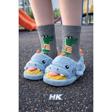 3'lü Desenli Hk Çocuk Çorabı