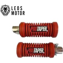 Leos Motor Protaper Motosiklet Arka Basamak Lastiği Kırmızı - Cup - Cg Uyumlu