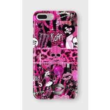 Lelia iPhone 6/6s Plus Uyumlu Baskılı Şeffaf Telefon Kılıfı | Koleksiyon: Chromatica Aura