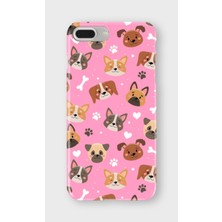 Lelia iPhone 6/6s Plus Uyumlu Baskılı Şeffaf Telefon Kılıfı | Koleksiyon: Pawprint Stories