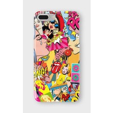 Lelia iPhone 6/6s Plus Uyumlu Baskılı Şeffaf Telefon Kılıfı | Koleksiyon: Queenmode Femme