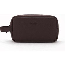 Fossil %100 Hakiki Deri El Çantası Portföy Traş Çantası