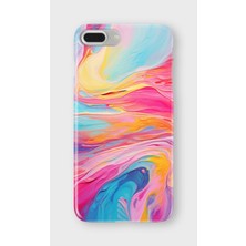 Lelia iPhone 6/6s Plus Uyumlu Baskılı Şeffaf Telefon Kılıfı | Koleksiyon: Pastelbloom Soft Series