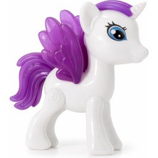 Akar Sevimli Unicorn Oyuncak Figür – Çocuklar Için Hayal Gücünü Geliştiren Mini At Oyuncağı