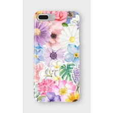 Lelia iPhone 6/6s Plus Uyumlu Baskılı Şeffaf Telefon Kılıfı | Koleksiyon: Floraluxe Botanica