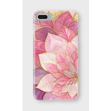 Lelia iPhone 6/6s Plus Uyumlu Baskılı Şeffaf Telefon Kılıfı | Koleksiyon: Colorwave Flux