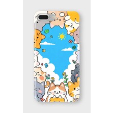 Lelia iPhone 6/6s Plus Uyumlu Baskılı Şeffaf Telefon Kılıfı | Koleksiyon: Kawaiimilk Dreamies