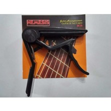 Profesyonel Siyah Saz ve Gitar Kelepçesi, Pratik ve Güçlü Kullanım
