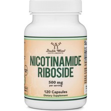Double Wood (Özelsporcugıdaların'dan !!) Nr Nad+ (Nicotinamide Riboside) Hydrogen Malate 120 Capsul.