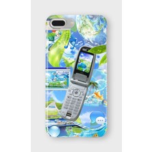 Lelia iPhone 6/6s Plus Uyumlu Baskılı Şeffaf Telefon Kılıfı | Koleksiyon: Aeroglass Mirage