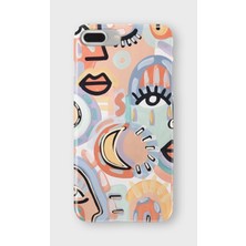 Lelia iPhone 6/6s Plus Uyumlu Baskılı Şeffaf Telefon Kılıfı | Koleksiyon: Oneline Essence