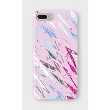 Lelia iPhone 6/6s Plus Uyumlu Baskılı Şeffaf Telefon Kılıfı | Koleksiyon: Colorwave Flux