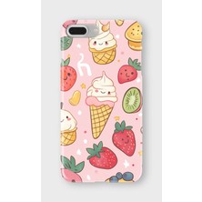 Lelia iPhone 6/6s Plus Uyumlu Baskılı Şeffaf Telefon Kılıfı | Koleksiyon: Kawaiimilk Dreamies