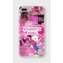 Lelia iPhone 6/6s Plus Uyumlu Baskılı Şeffaf Telefon Kılıfı | Koleksiyon: Chromatica Aura