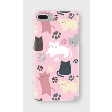 Lelia iPhone 7/8 Plus Uyumlu Baskılı Şeffaf Telefon Kılıfı | Koleksiyon: Cute Animals