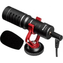 Youtuber Için Taşınabilir Fotoğraf Makinesi ve Telefon Shotgun Mikrofon KCMR-100