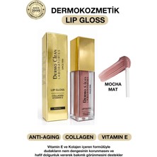 Dermo Clean Dermokozmetik Lıp Gloss Hafif Dolgunlaştırıcı Ruj (Mocha Mat) 6 ml