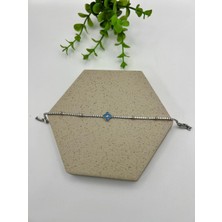 Badiva.co Ince Suyolu Yoncalı Bileklik 17+2cm