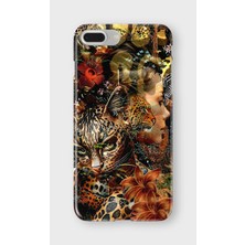 Lelia iPhone 6/6s Plus Uyumlu Baskılı Şeffaf Telefon Kılıfı | Koleksiyon: Wildspirit Prime