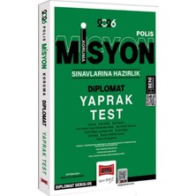 Yargı Yayıncılık Yargı Yayınları 2026 Polis Misyon Koruma Sınavlarına Hazırlık Diplomat Yaprak Test