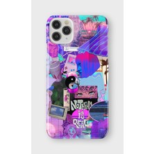 Lelia iPhone 11 Pro Max Uyumlu Baskılı Şeffaf Telefon Kılıfı | Koleksiyon: Neondream District