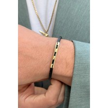 Yener Mücevher Pallas Altın Erkek Bileklik