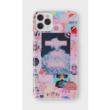 Lelia iPhone 11 Pro Uyumlu Baskılı Şeffaf Telefon Kılıfı | Koleksiyon: Queenmode Femme