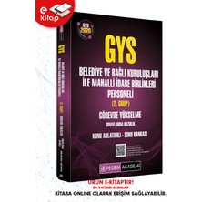 2026 Gys Belediye ve Bağlı Kuruluşları ile Mahalli Idare Birlikle