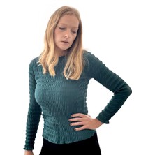 Merlot Gofreli Texture Bluz