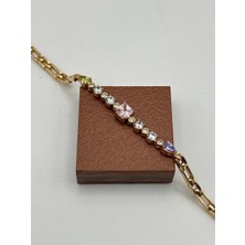 Badiva.co Xuping Renkli Damla Taşlı Bileklik