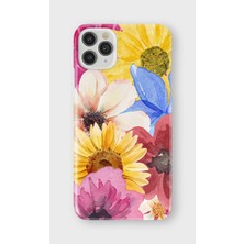 Lelia iPhone 11 Pro Uyumlu Baskılı Şeffaf Telefon Kılıfı | Koleksiyon: Floraluxe Botanica