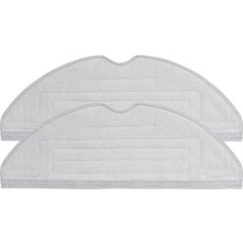 Roborock S8, S8+, S7, S7 Maxv, S7 Max Ultra Ile Uyumlu Mop Bezi *2 Adet