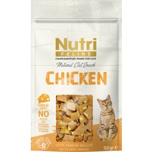 Nutri Feline Tavuk Etli Tahılsız Kedi Ödülü 50 gr