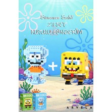 Arvela Süngerbob ve Squidward Ahtapot Bricks Mini LEGO