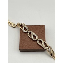 Badiva.co Zirkon Taşlı Vıp Bileklik (20.5cm)