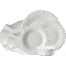 Hutschenreuther Baronesse Weıss 51 Parça Yemek Takımı